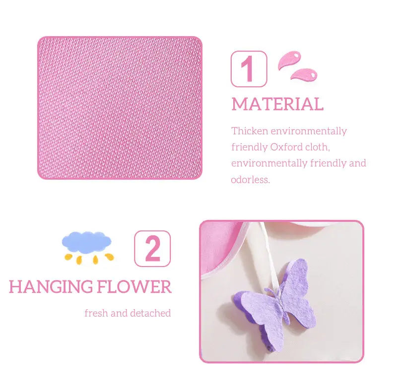 Kids Play Tent – Foldable Princess Castle for Indoor & Outdoor Fun