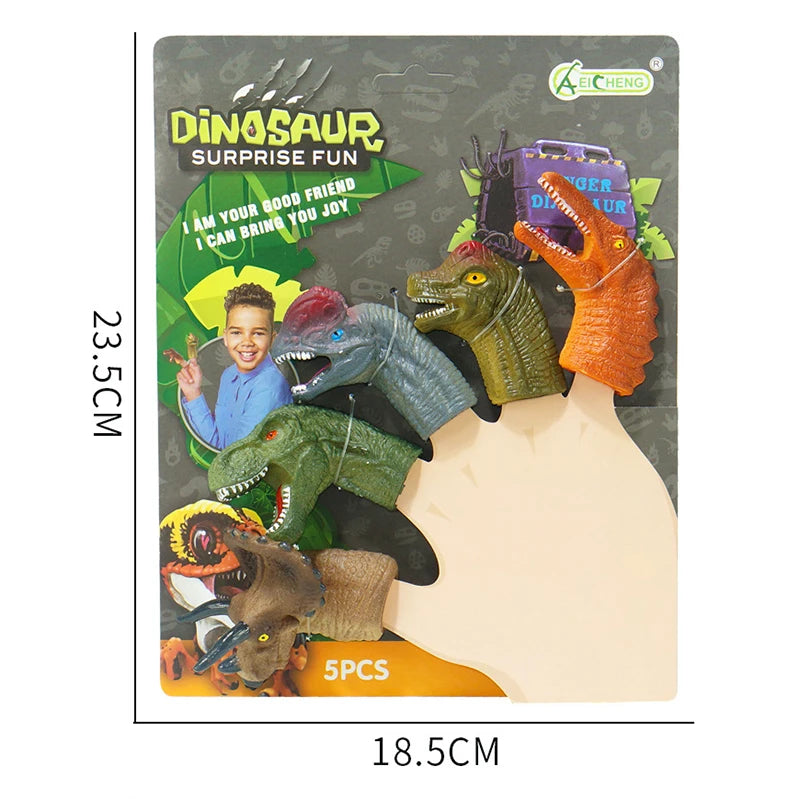 5PCS Animal Finger Puppets – Fun Storytelling Toys for Kids