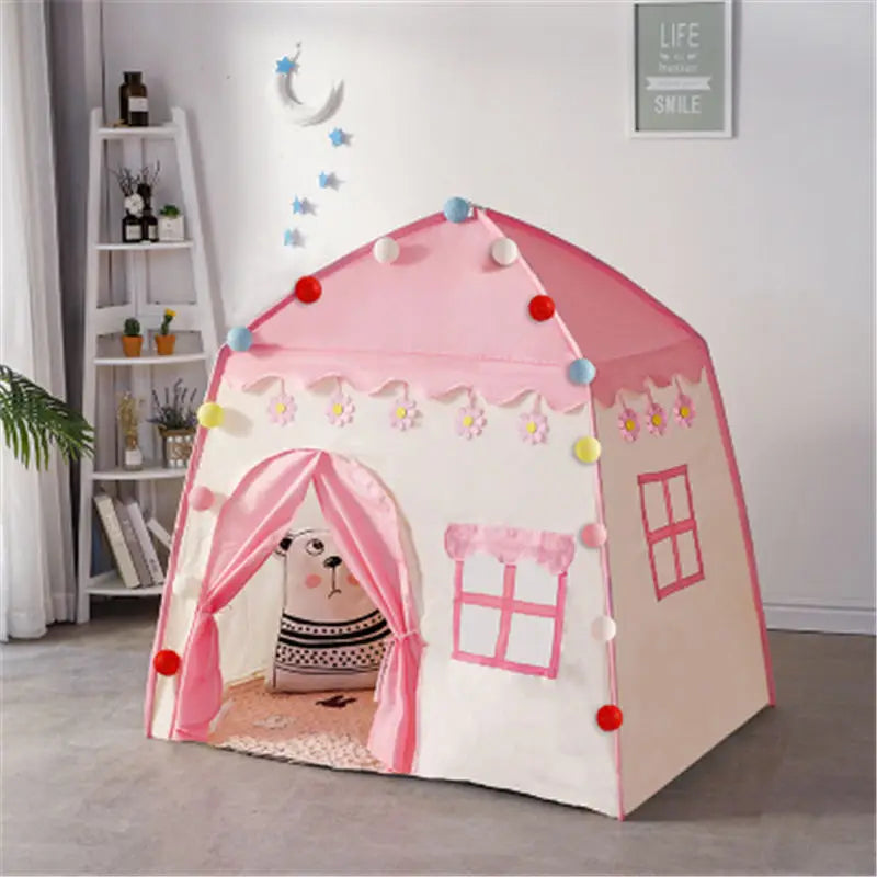 Kids Play Tent – Foldable Princess Castle for Indoor & Outdoor Fun