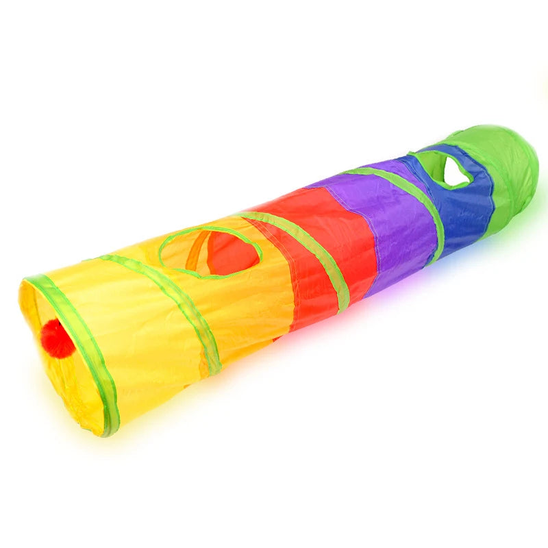 Collapsible Cat Tunnel – Fun Indoor & Outdoor Play Tube
