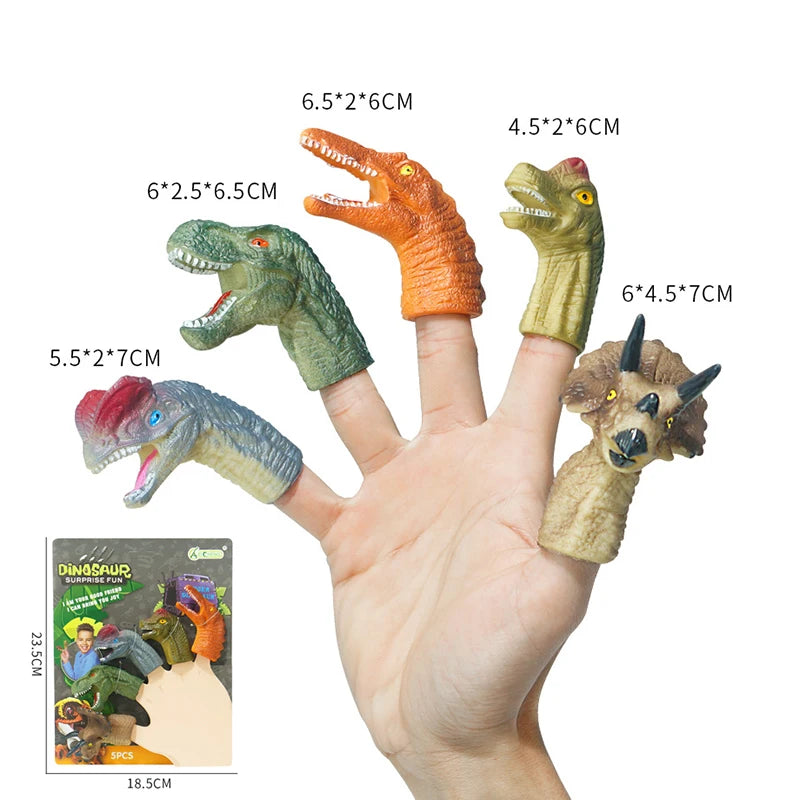 5PCS Animal Finger Puppets – Fun Storytelling Toys for Kids