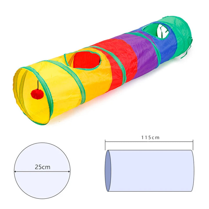 Collapsible Cat Tunnel – Fun Indoor & Outdoor Play Tube