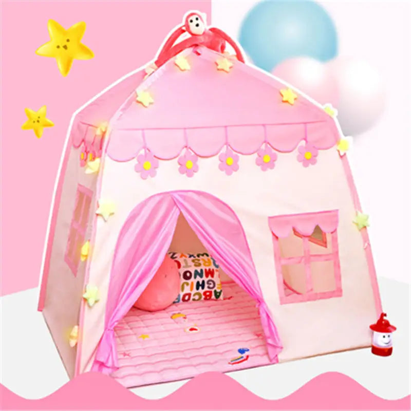 Kids Play Tent – Foldable Princess Castle for Indoor & Outdoor Fun