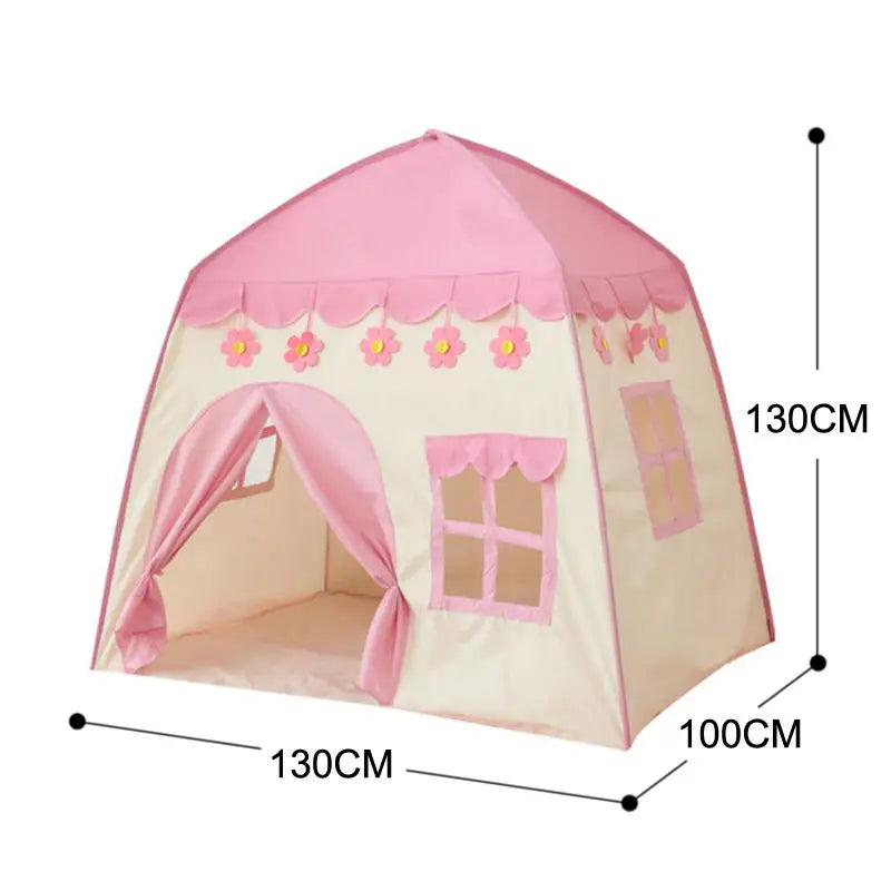 Kids Play Tent – Foldable Princess Castle for Indoor & Outdoor Fun