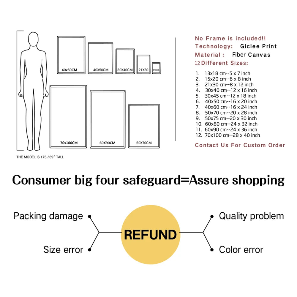 Abstract 2D Flat Poster Black Grey White Canvas Print Wall Art Modern Stone Effect Decor Painting for Bedroom Living Room Office