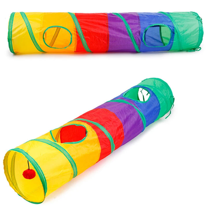 Collapsible Cat Tunnel – Fun Indoor & Outdoor Play Tube