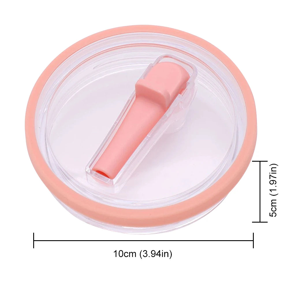 40Oz Tumbler Replacement Lid Flip Straw Spill Proof Resistant BPA Free Reusable Spray Proof Cover for Stanley Cug