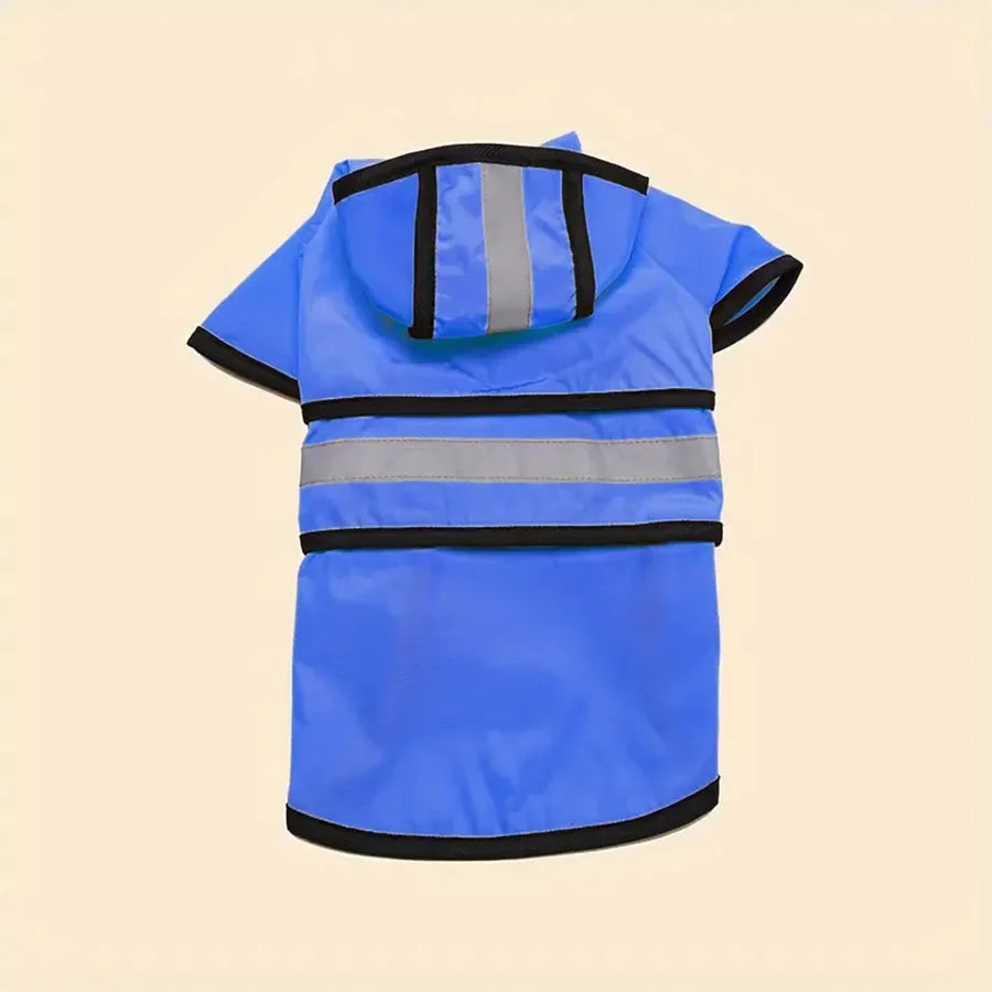 Waterproof Dog Raincoat – Adjustable & Windproof Comfort