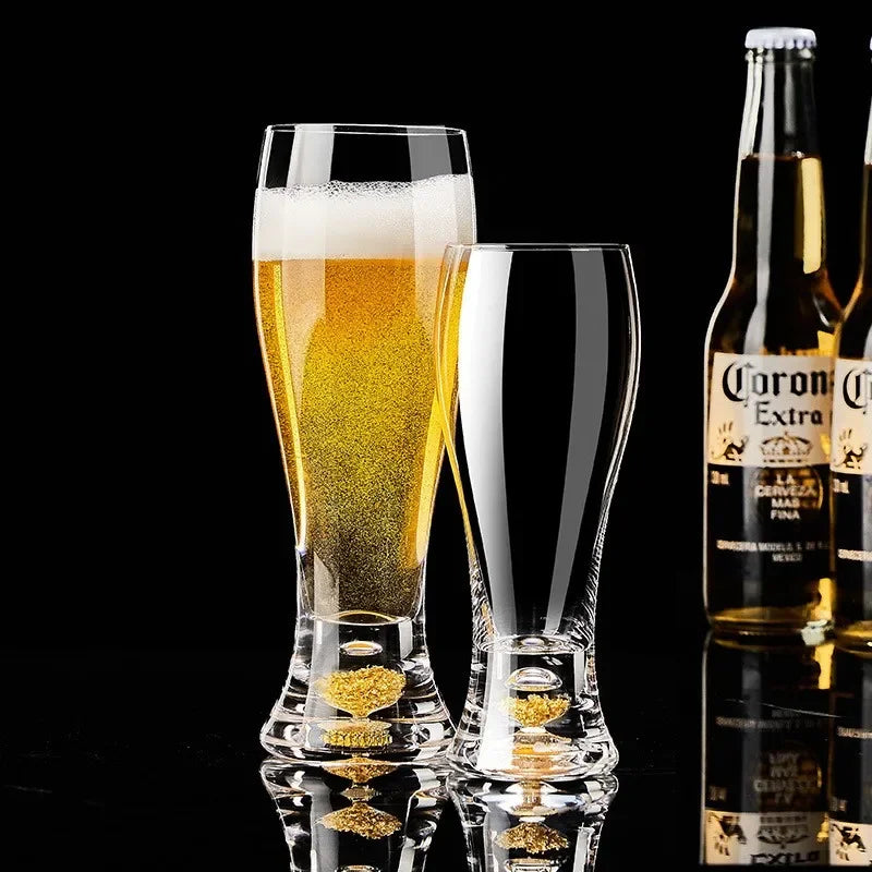 A glass of premium beer