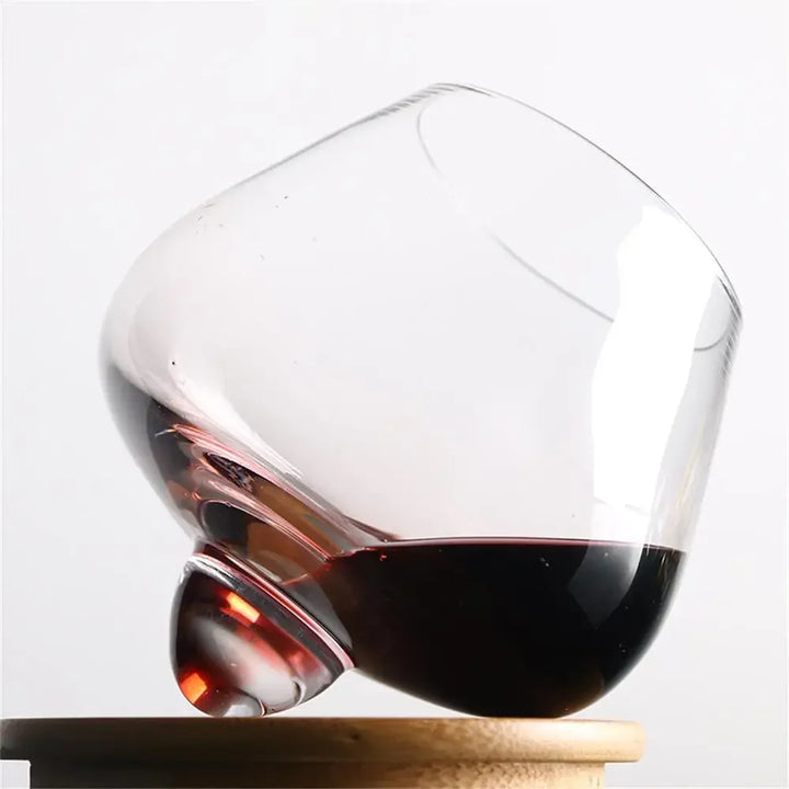 Whiskey Wine Glass Rotating