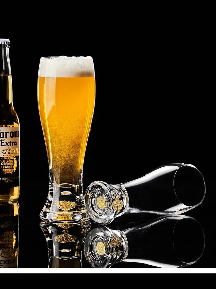 A glass of premium beer