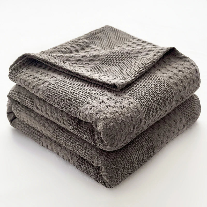 Battilo Cotton Throw Blanket