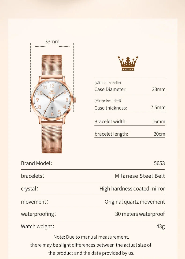 OLEVS New 5653 Women Watch