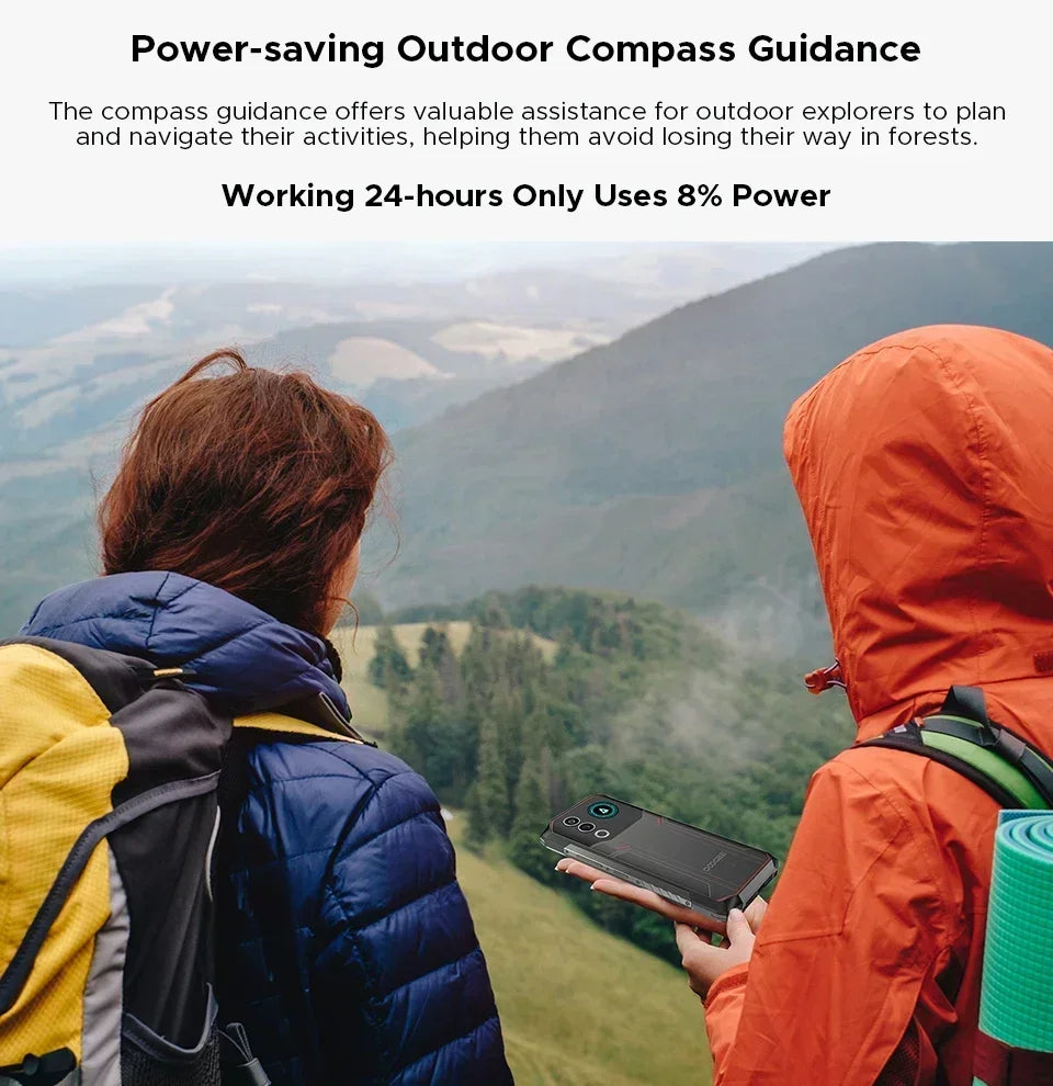 DOOGEE Blade 20 Ultra – Rugged Smartphone 512GB | 10300mAh Battery | Face ID & GPS