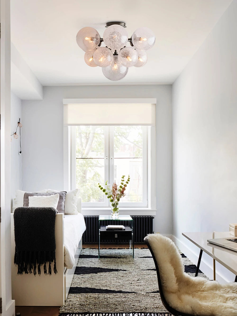 2025 New Trend Home Decoration Glass Bubble Series Chandelier Lighting Lustre Para Sala Estar For Living Room Dinning Room