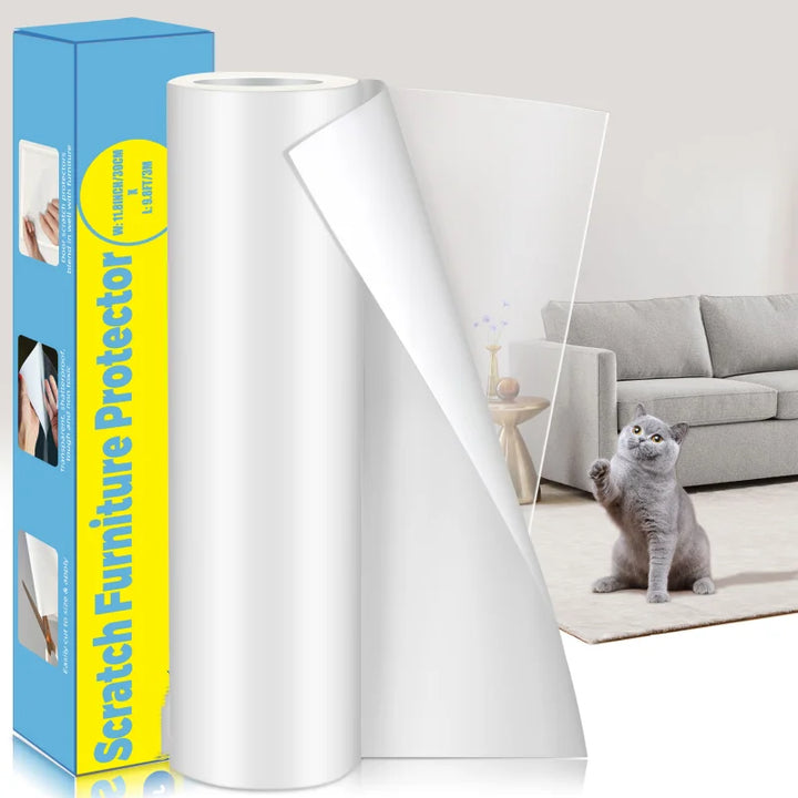 Cat Scratch Tape – Transparent Self-Adhesive Furniture Protector