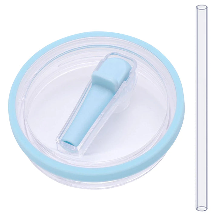 40Oz Tumbler Replacement Lid Flip Straw Spill Proof Resistant BPA Free Reusable Spray Proof Cover for Stanley Cug