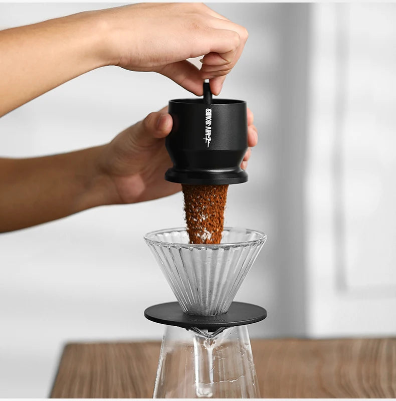 MHW-3BOMBER Espresso Dosing Cup with Stirrer