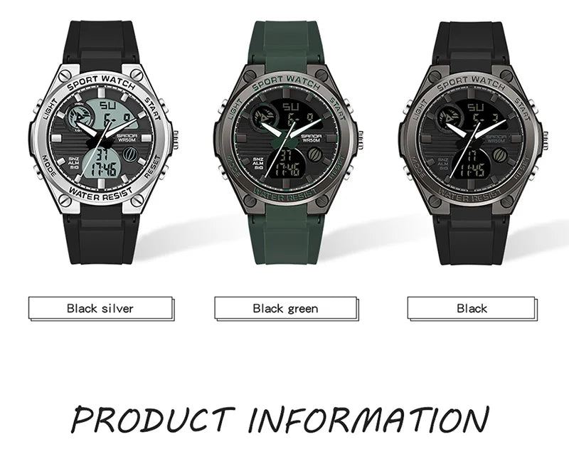 SANDA Girl Electronic Watch