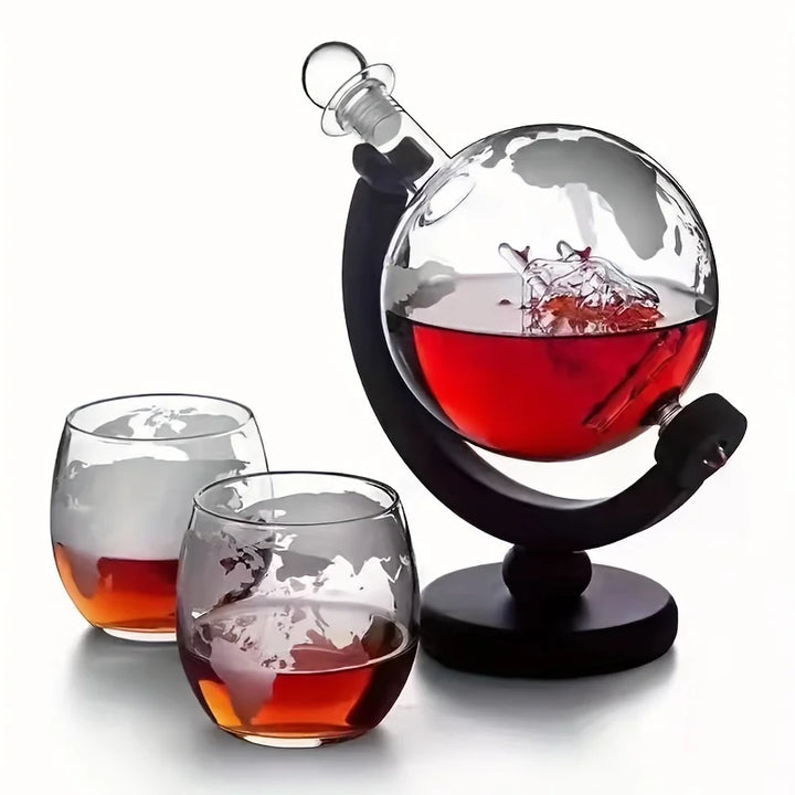 Creative Globe Decanter Set with Pitcher