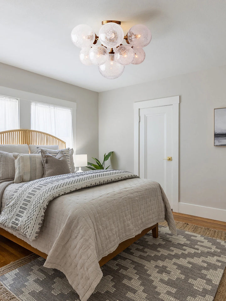 2025 New Trend Home Decoration Glass Bubble Series Chandelier Lighting Lustre Para Sala Estar For Living Room Dinning Room