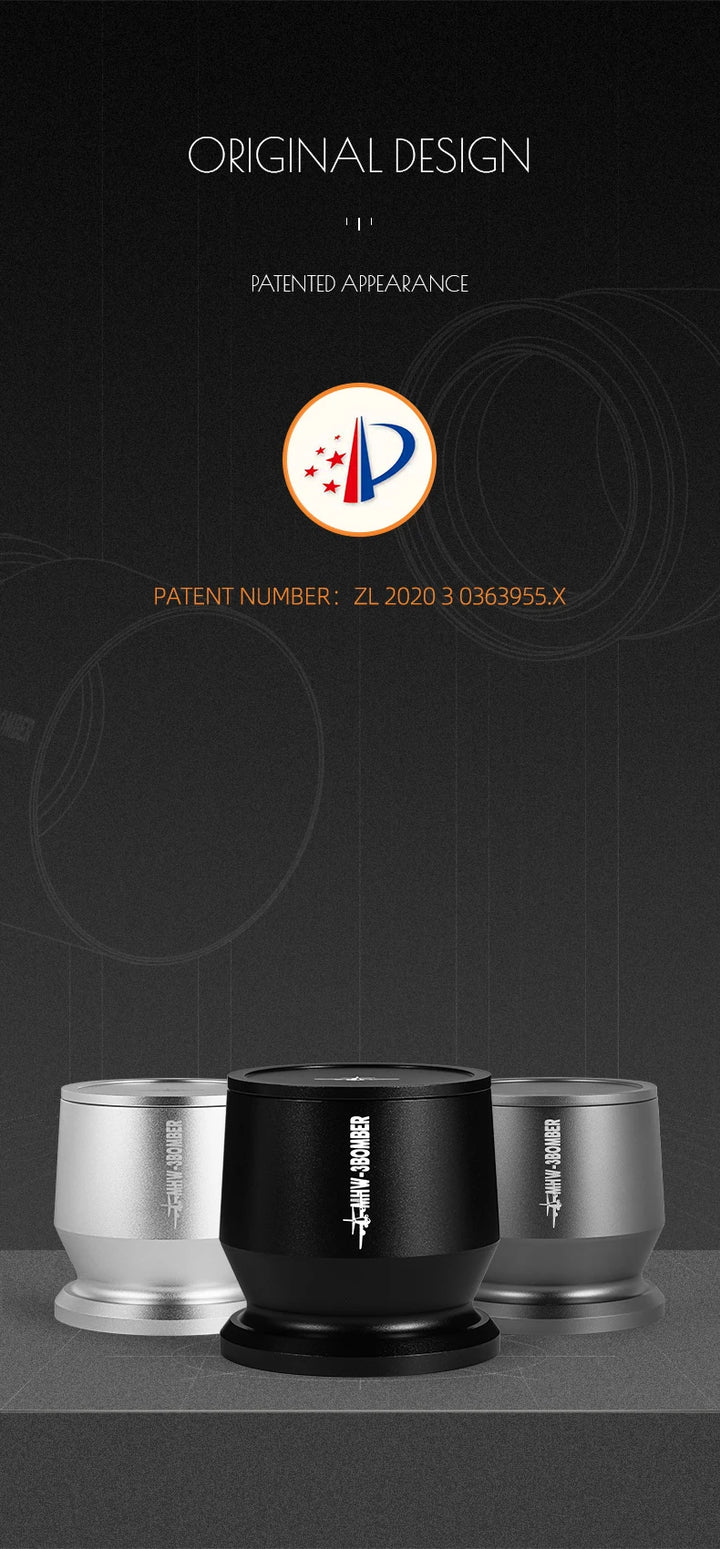 MHW-3BOMBER Espresso Dosing Cup with Stirrer