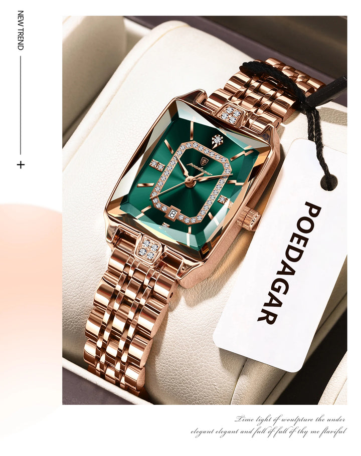 POEDAGAR Luxury Woman Watch
