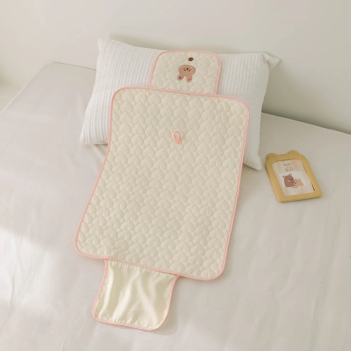 PANGDUBE Foldable Diaper Changing Pad – Soft & Portable for Newborns