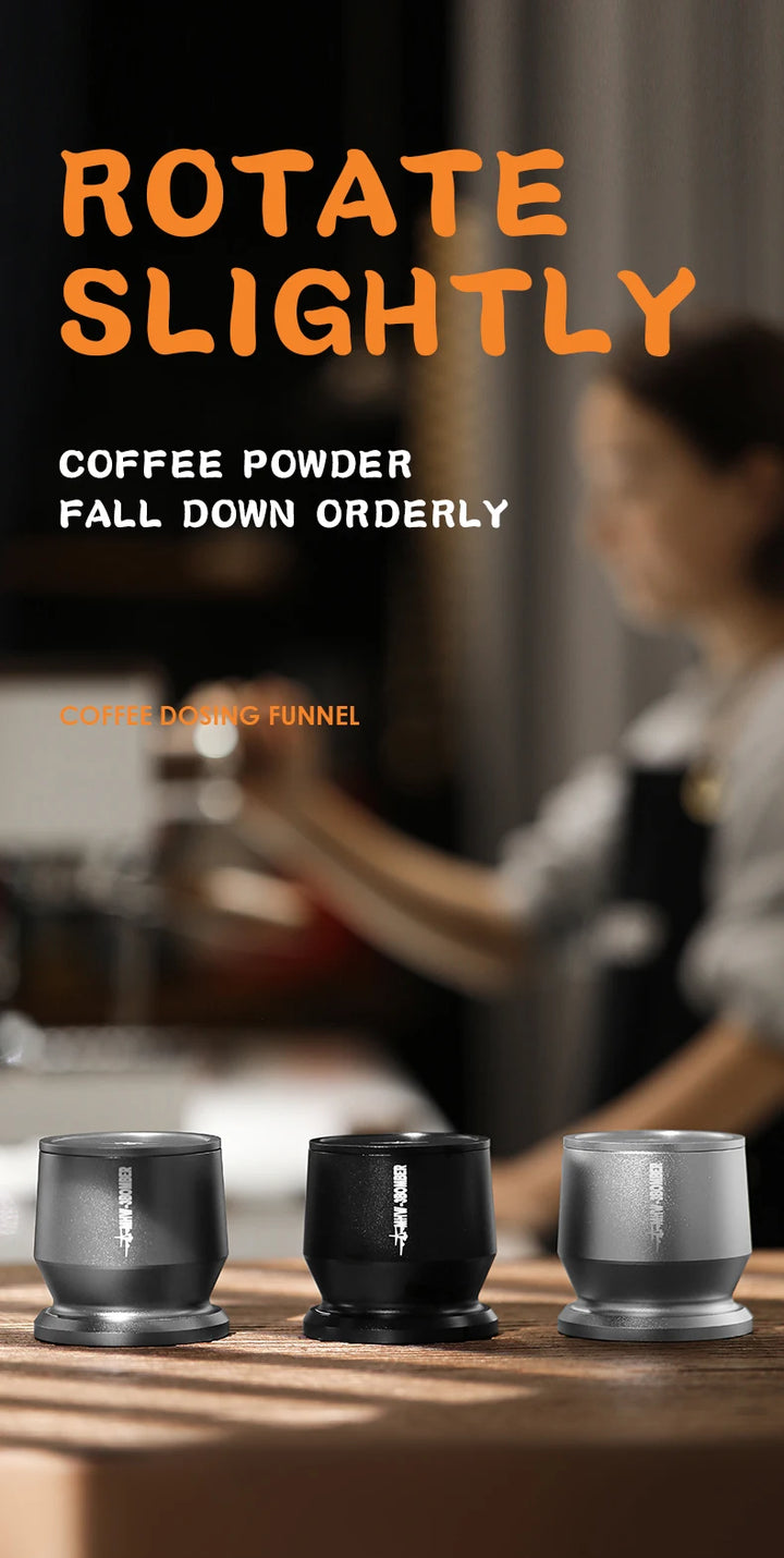 MHW-3BOMBER Espresso Dosing Cup with Stirrer