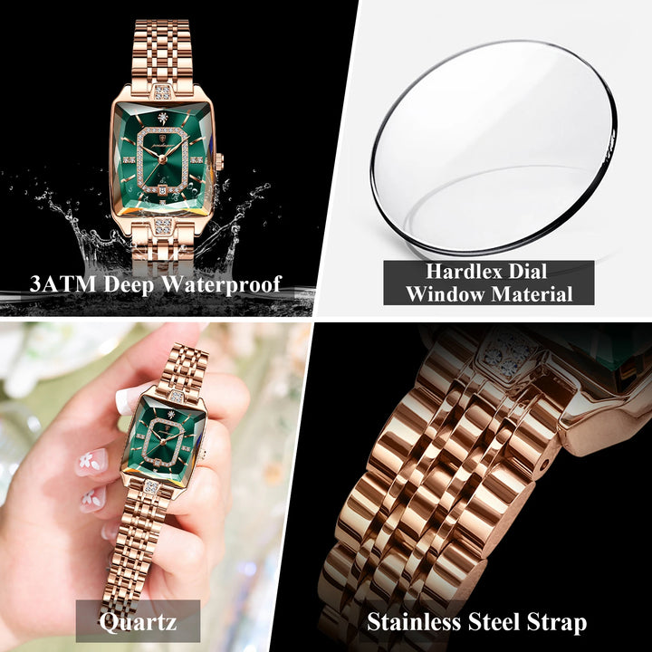 POEDAGAR Luxury Woman Watch