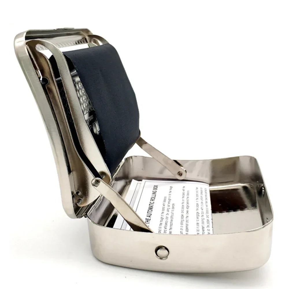 70mm Automatic Cigarette Roller – Tobacco Rolling Machine & Storage Case