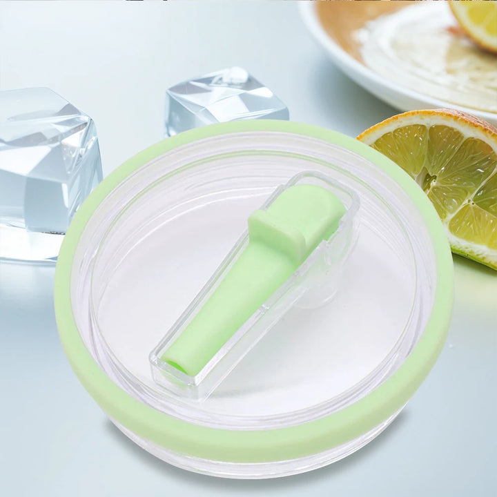 40Oz Tumbler Replacement Lid Flip Straw Spill Proof Resistant BPA Free Reusable Spray Proof Cover for Stanley Cug