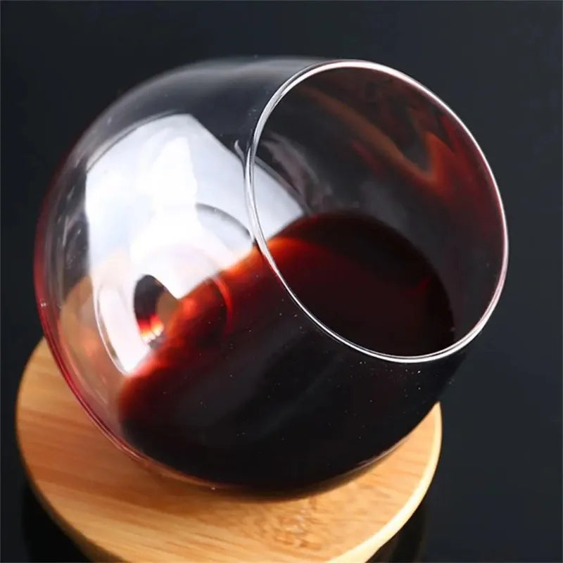 Whiskey Wine Glass Rotating