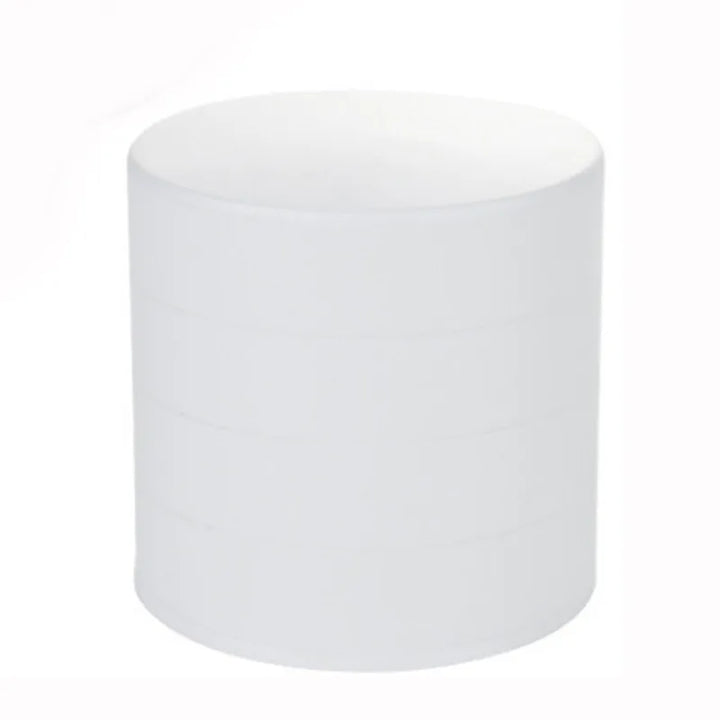 Multi-Layer Velvet Lined Rotating Jewelry Organizer Box for Earrings Necklaces Rings Desktop Anti-Dust Makeup Holder Storage