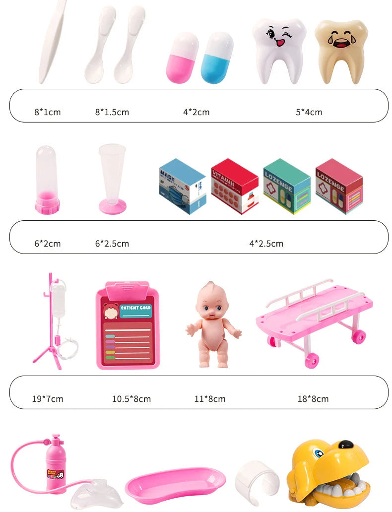 Kids Doctor Play Set – Nurse & Medical Accessories for Boys & Girls