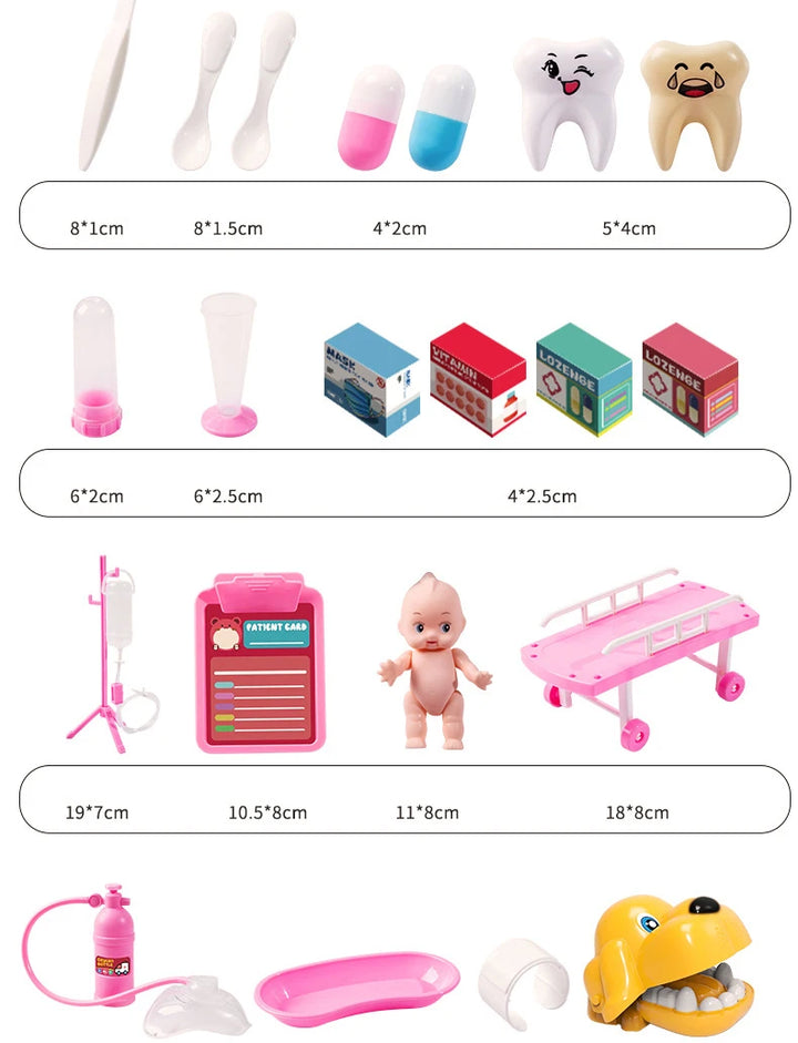 Kids Doctor Play Set – Nurse & Medical Accessories for Boys & Girls