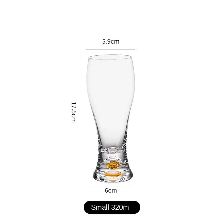 A glass of premium beer