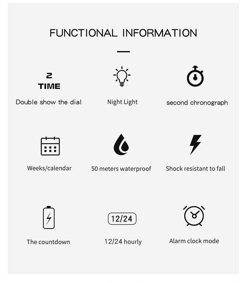 SANDA Girl Electronic Watch