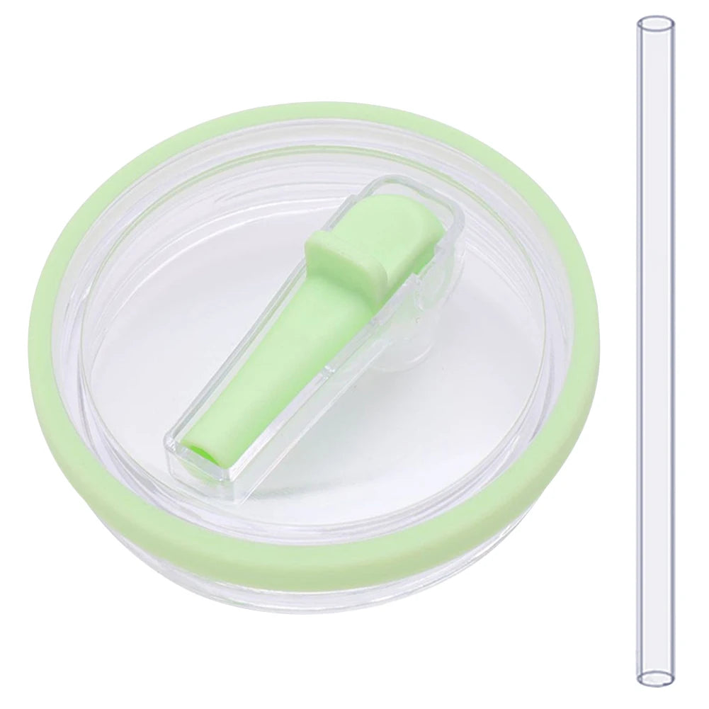 40Oz Tumbler Replacement Lid Flip Straw Spill Proof Resistant BPA Free Reusable Spray Proof Cover for Stanley Cug