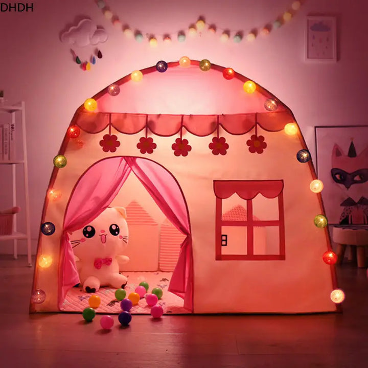 Kids Play Tent – Foldable Princess Castle for Indoor & Outdoor Fun