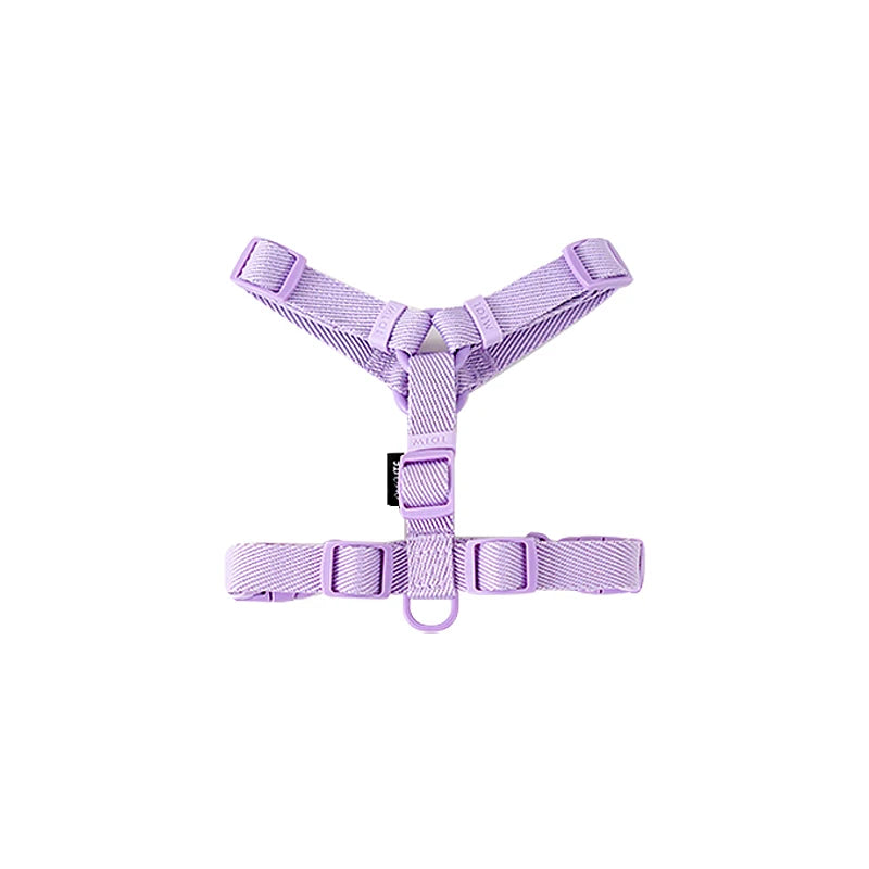 Adjustable Pet Harness Set – Reflective Macaron Style for Small Dogs & Cats