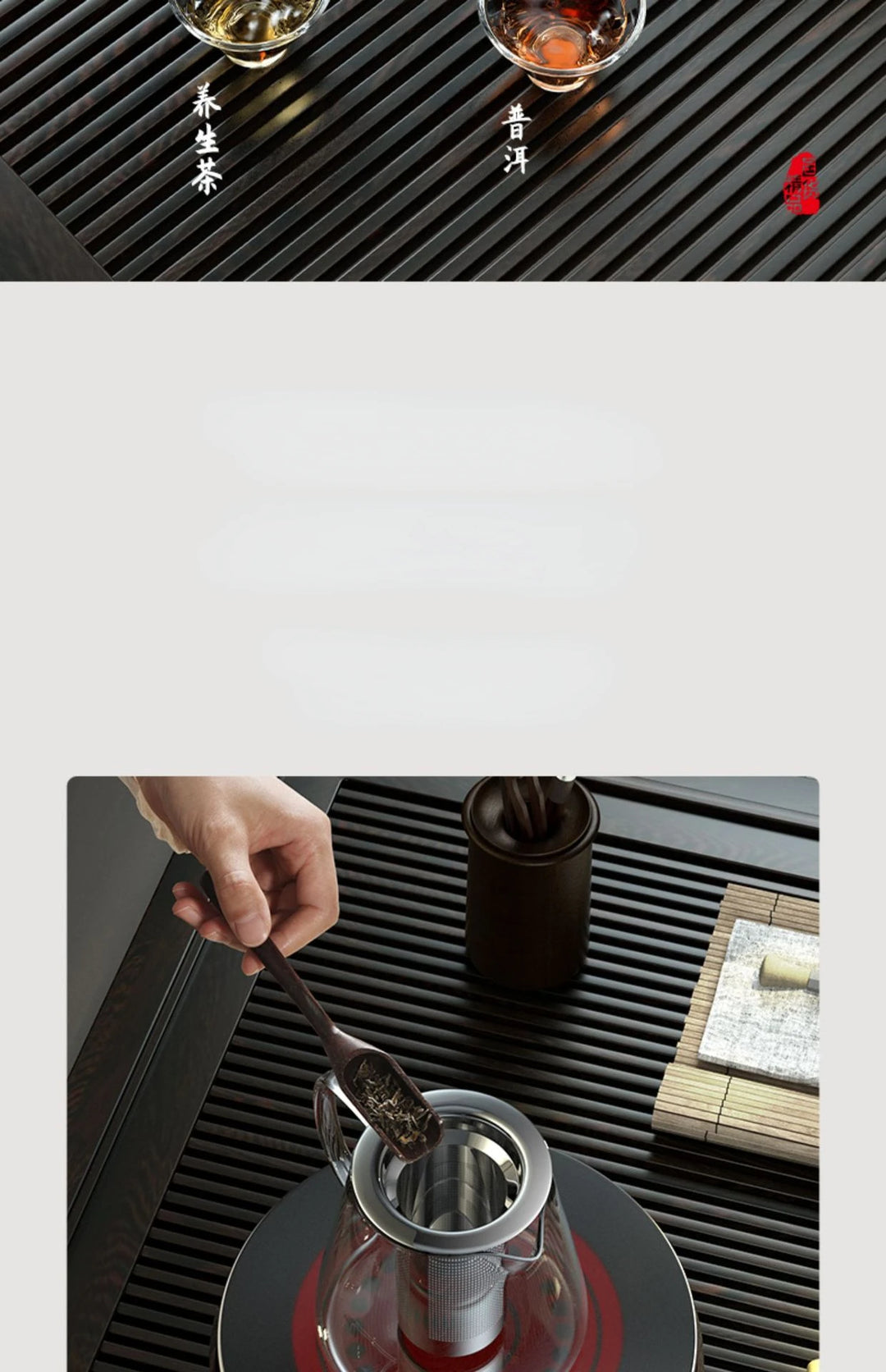 Heat Resistant Glass Teapot 401-500ml with Stainless Steel Tea Strainer Infuser Kung Fu Tea Set for Puer Oolong Flower Kettle