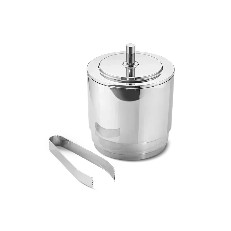 Stainless steel ice bucket