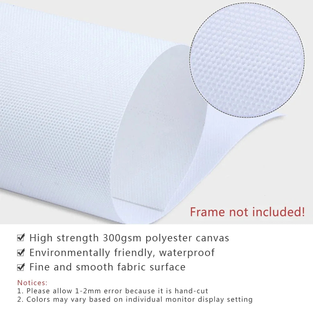 Abstract 2D Flat Poster Black Grey White Canvas Print Wall Art Modern Stone Effect Decor Painting for Bedroom Living Room Office