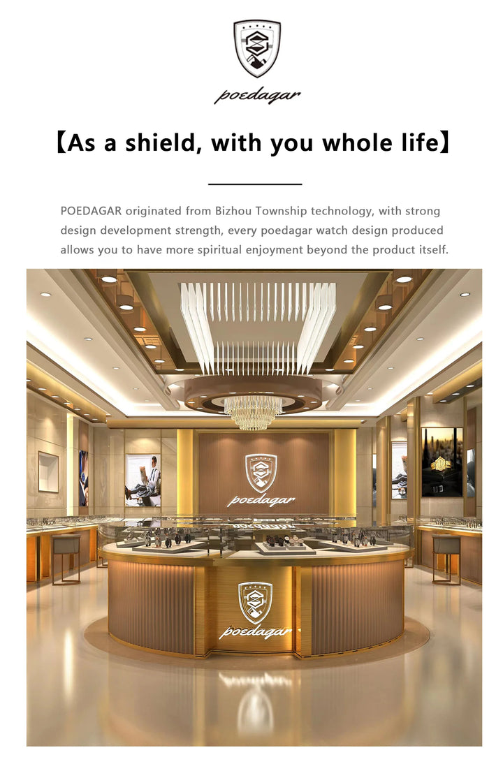 POEDAGAR Luxury Woman Watch