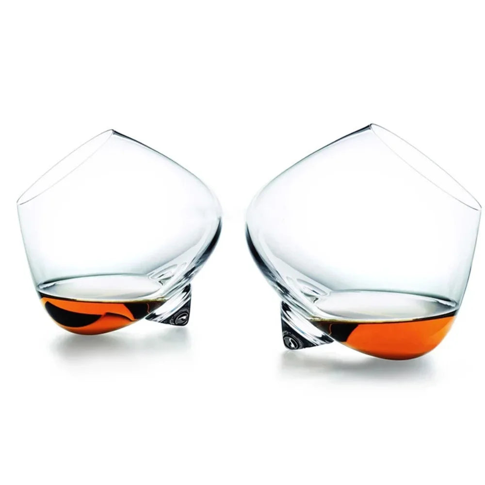 Whiskey Wine Glass Rotating