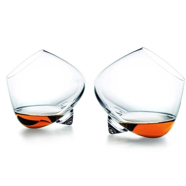 Whiskey Wine Glass Rotating
