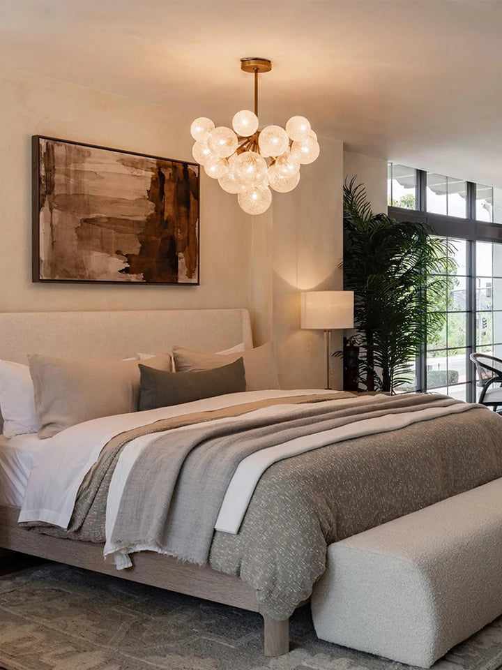 2025 New Trend Home Decoration Glass Bubble Series Chandelier Lighting Lustre Para Sala Estar For Living Room Dinning Room