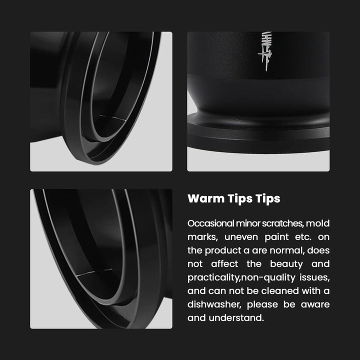 MHW-3BOMBER Espresso Dosing Cup with Stirrer