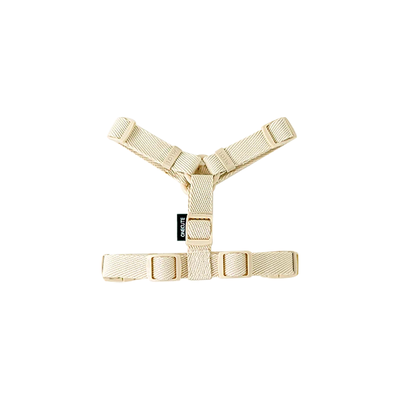 Adjustable Pet Harness Set – Reflective Macaron Style for Small Dogs & Cats